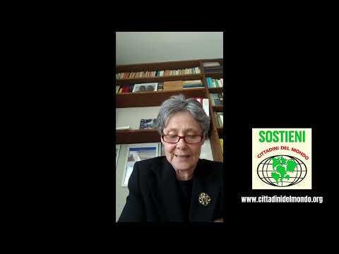 Angela Alvisi sostiene Cittadini del Mondo!