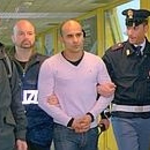 Zuluga. Momento dell'arresto.